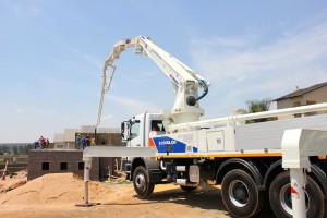 36m concrete pumping
