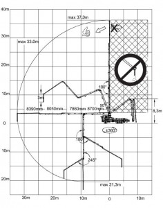 37m concrete pump diagram