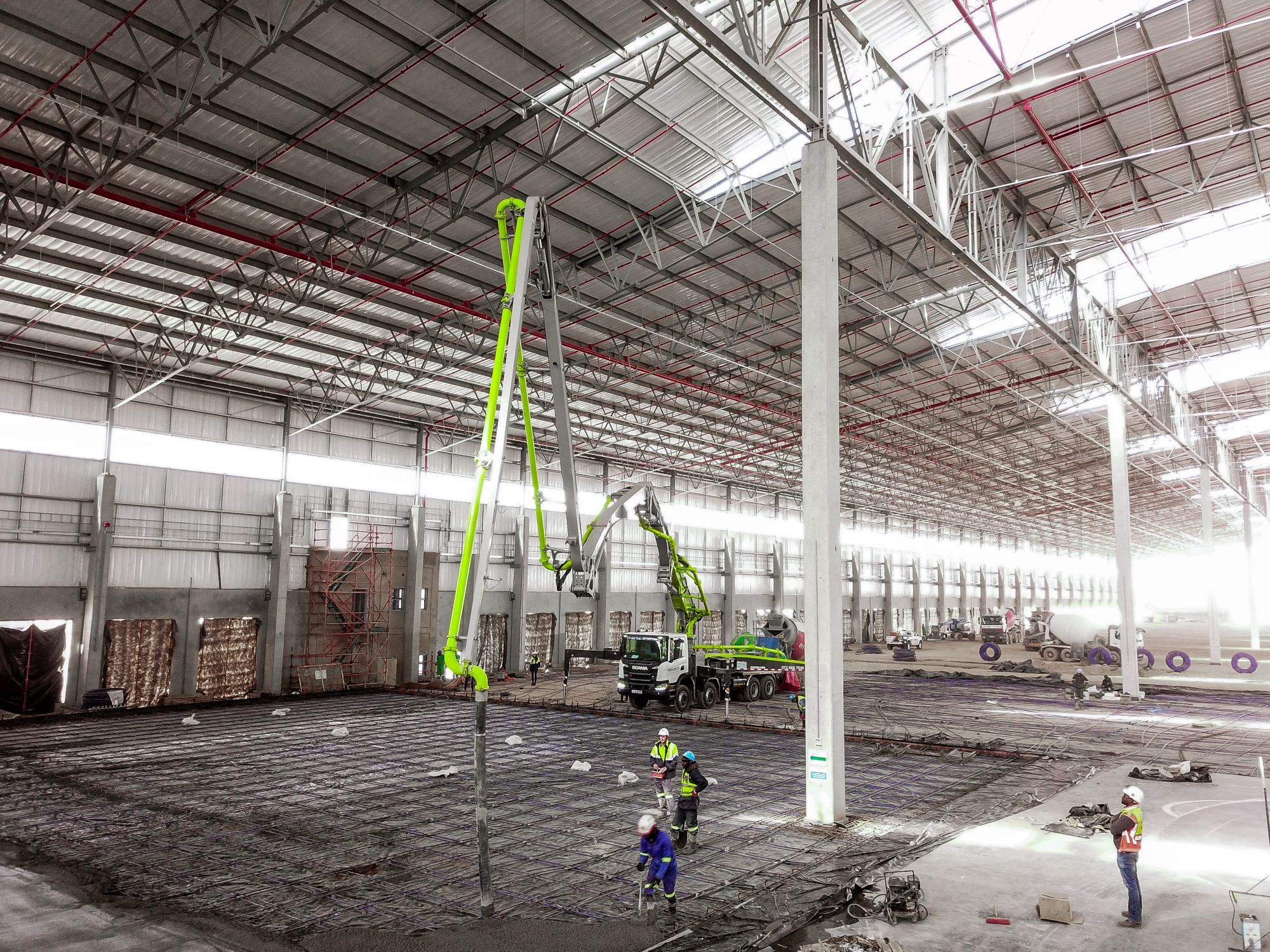 concrete pumping